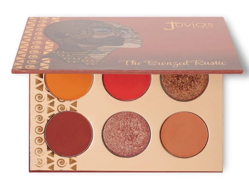 Paleta Sombras Bronzed Rustic Juvia's Place Maquillaje