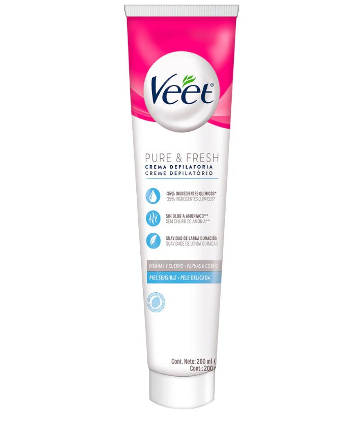 Crema depilatoria corporal Veet piel normal 100 ml