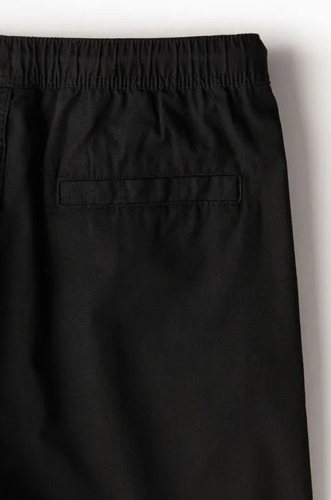 Shorts de algodón con elástico revestido y cordón de ajuste H&M