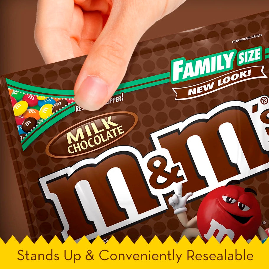 M&M  Chocolate Con Leche 510.3g Familiar Grande