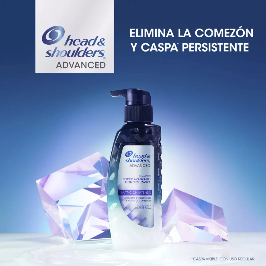 Shampoo Head & Shoulders Advanced Nutrición Intensa Con 280ml