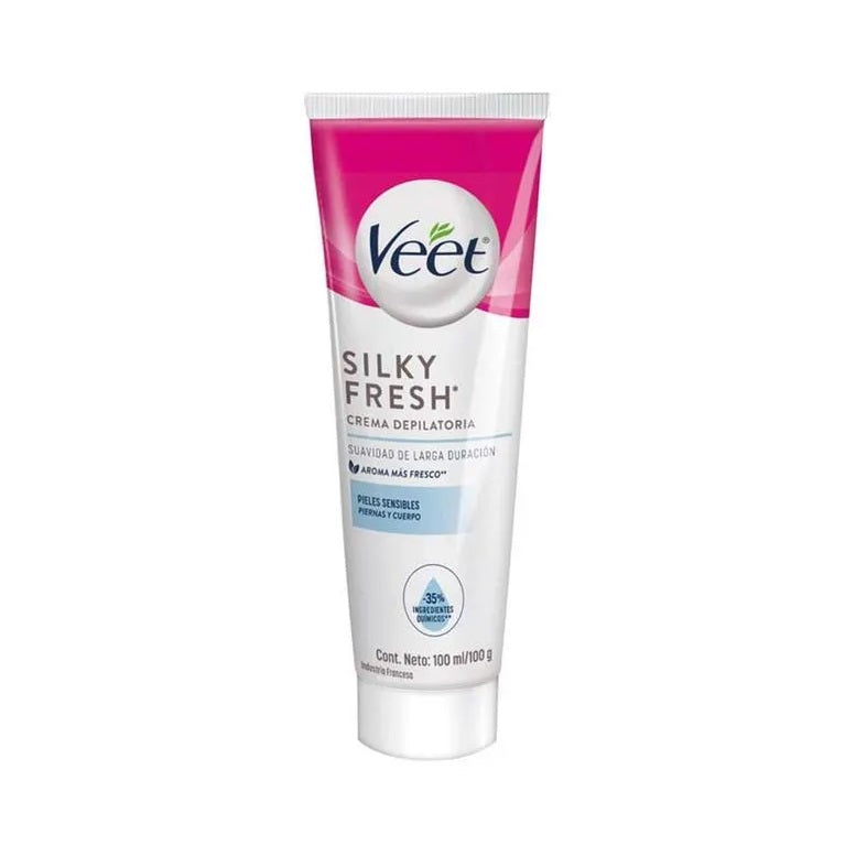 Crema Depilatoria Corporal Veet Piel Sensible 100 Ml