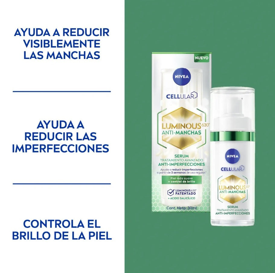 Nivea Luminous630 Anti-Manchas Serum Anti-Imperfecciones