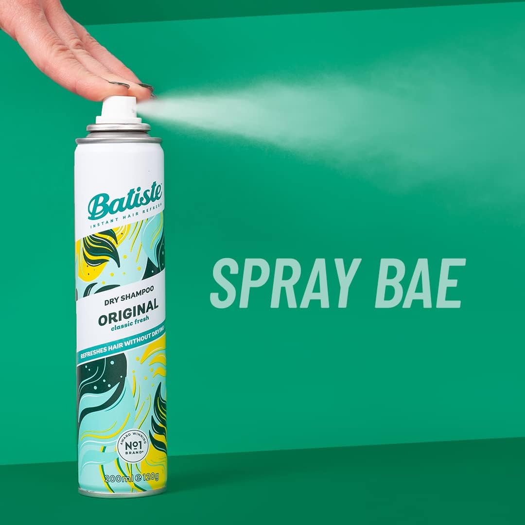 Batiste Shampoo en Seco Fragancia Citrus Aerosol Original 200ml