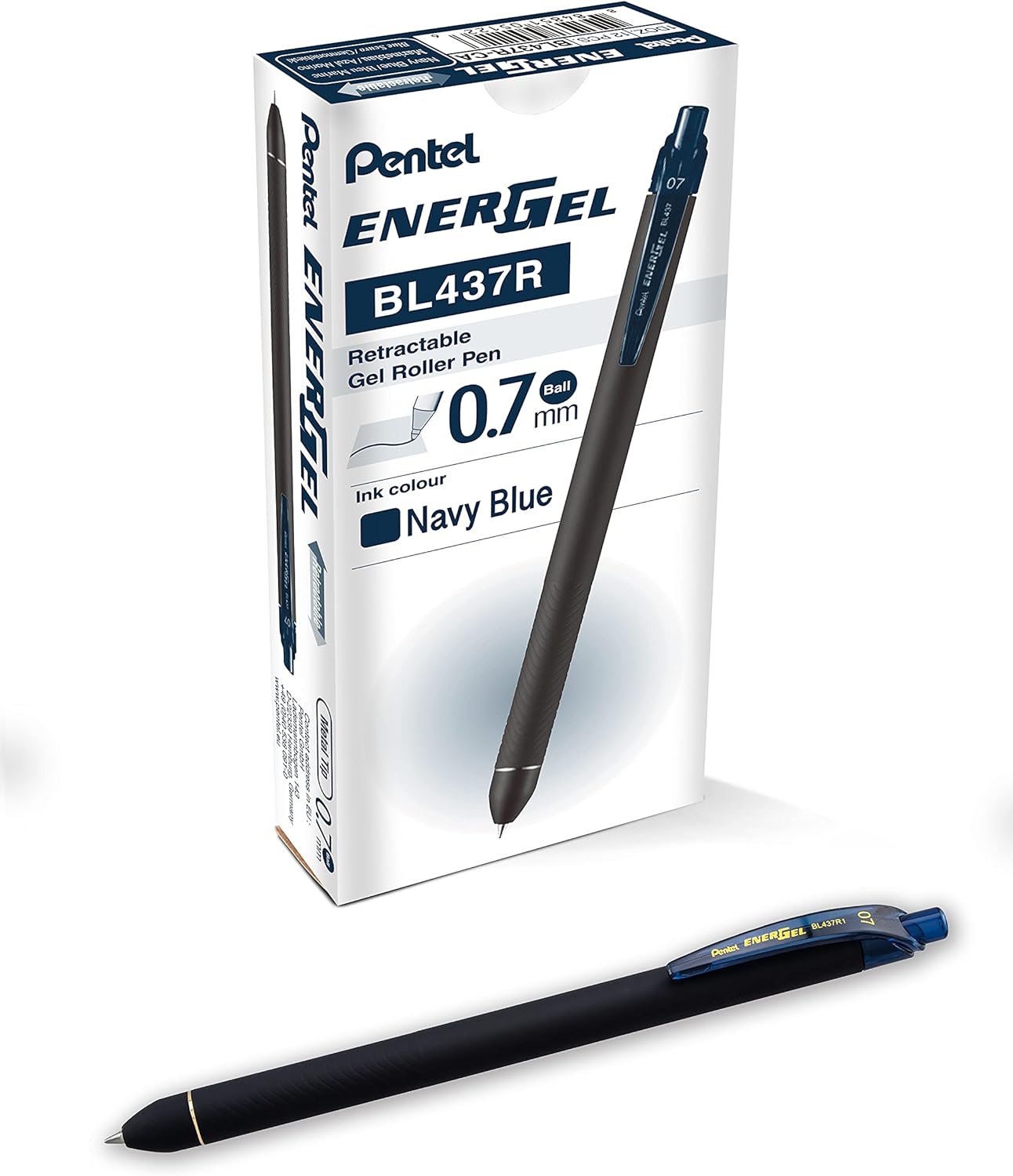 Lapiz Pentel Energel Kuro Bolígrafo De Gel Líquido 07 AZUL