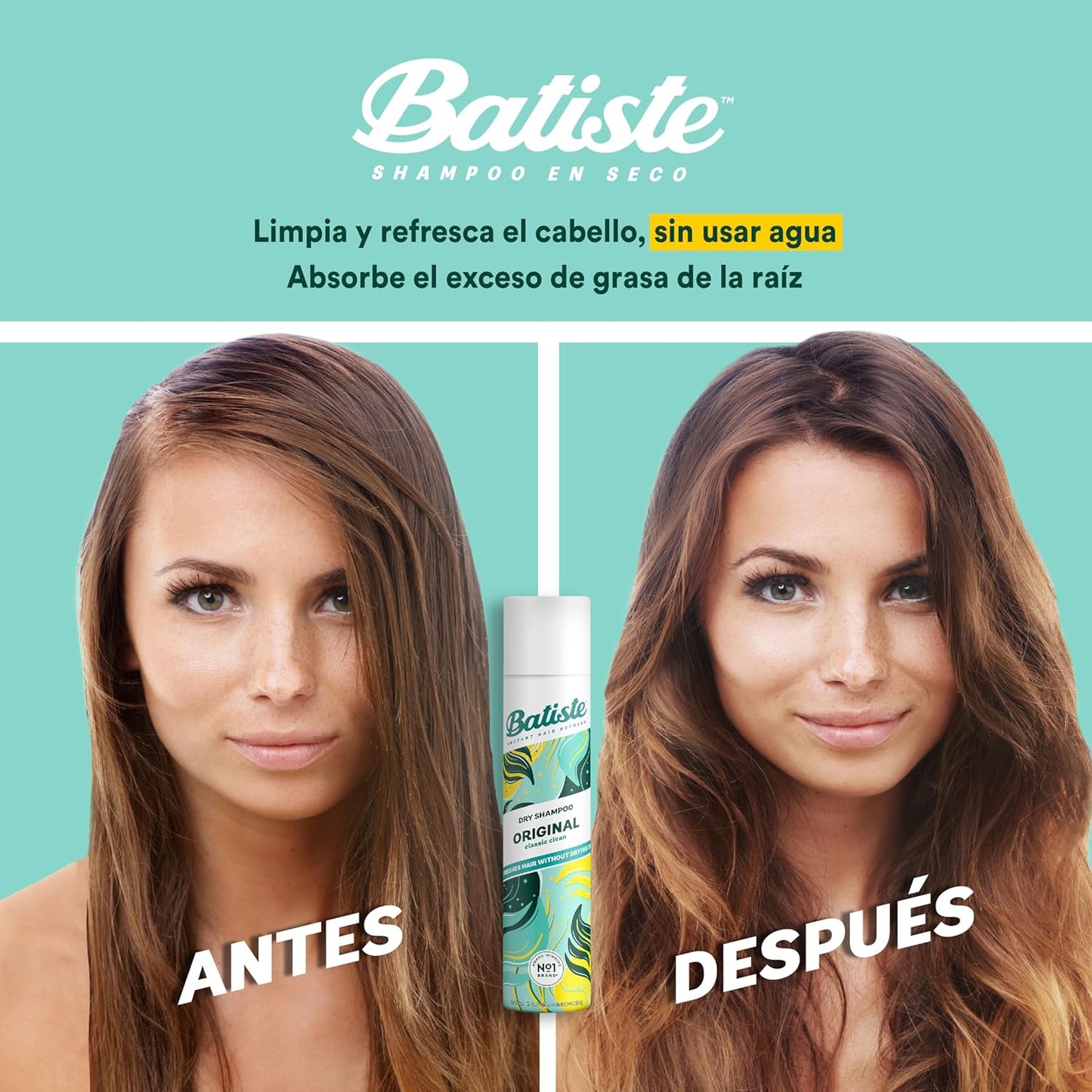 Batiste Shampoo en Seco Fragancia Citrus Aerosol Original 200ml