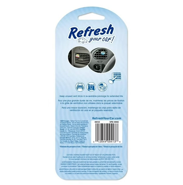 Refresh Your Car! Ambientador Auto Coche Nuevo X4