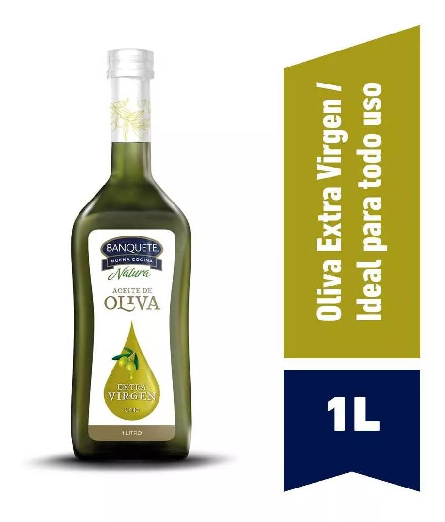 Aceite De Oliva Banquete Extra Virgen 1 Litro