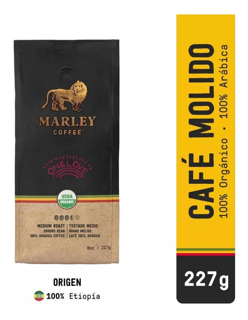 Café Grano Molido · One Love 227 G · Marley Coffee