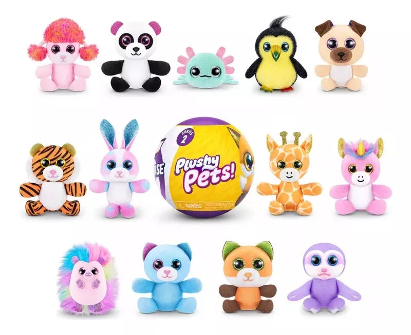 Plushy Pets Series 2 Zuru 5 Surprise Capsulas