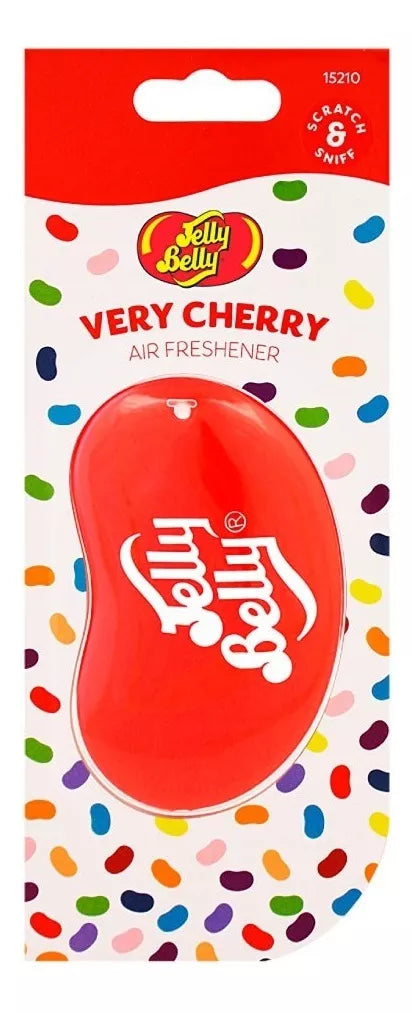 Pack 2u Aromatizante Para Auto Jelly Belly 3d - Very Cherry