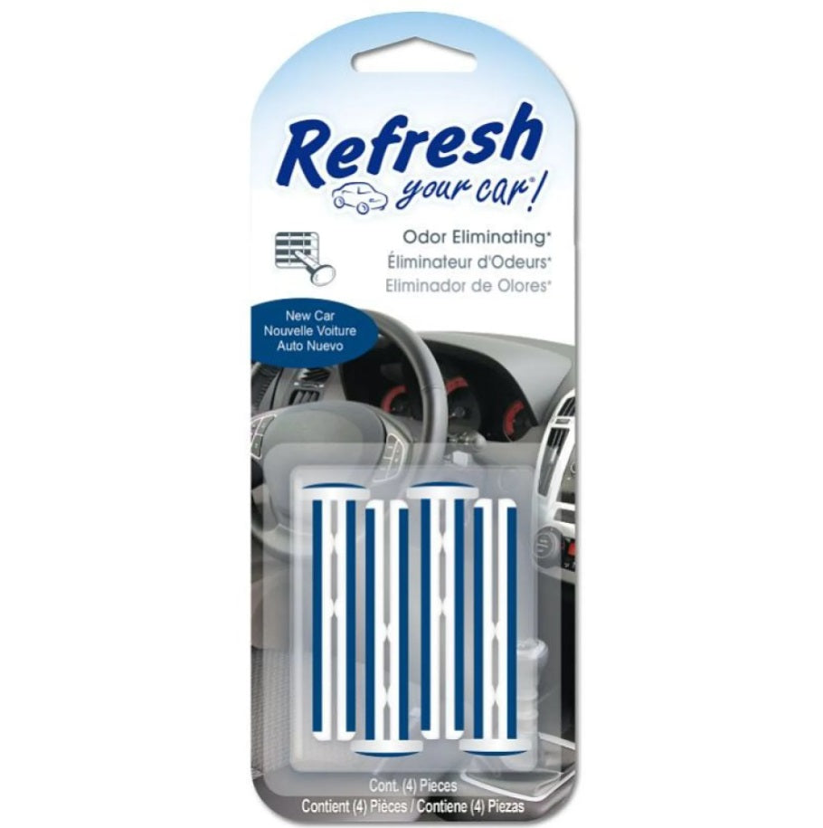 Refresh Your Car! Ambientador Auto Coche Nuevo X4