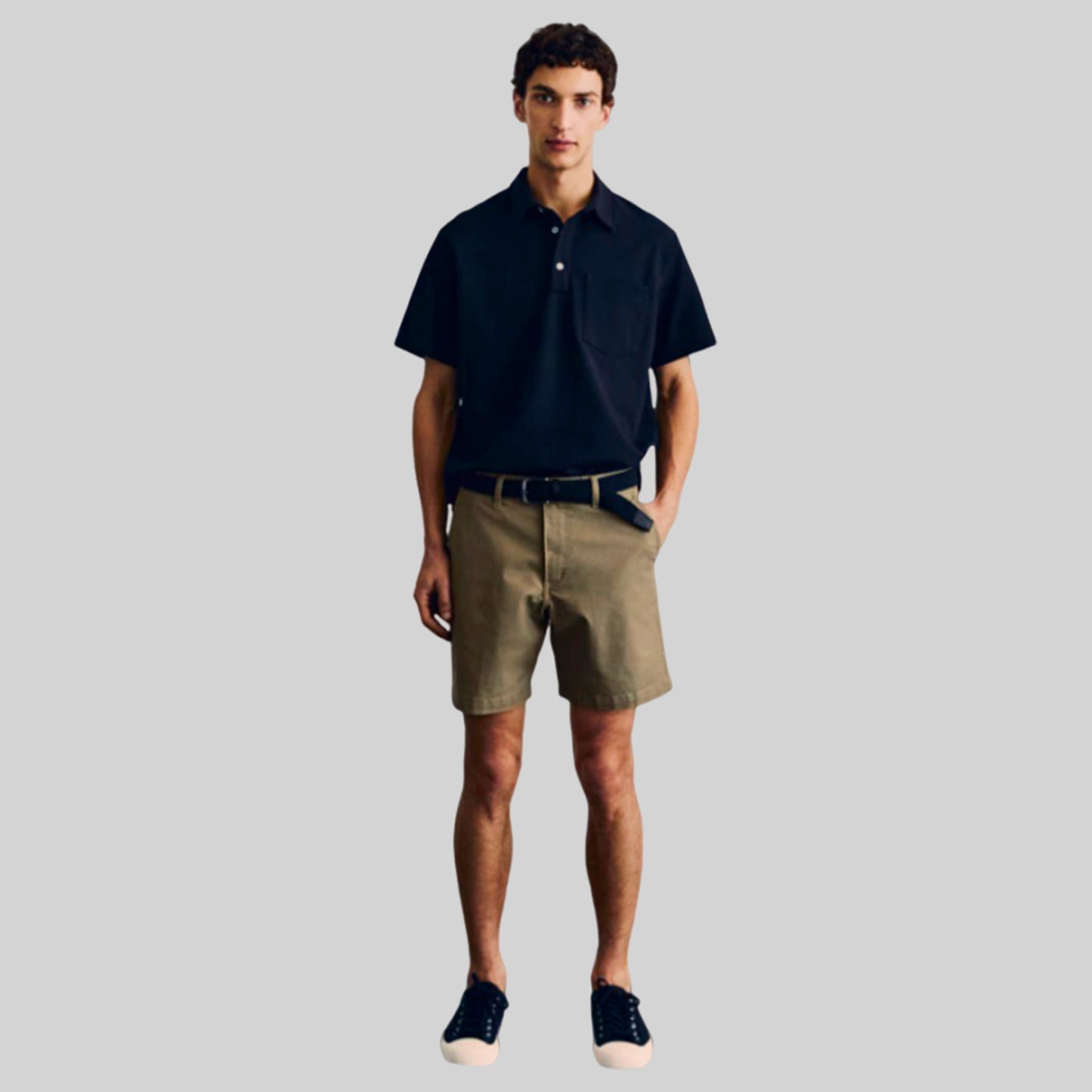 Bermudas Short H&m Regular Fit Elasticados