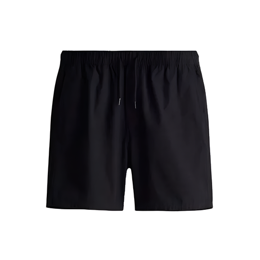 Shorts de algodón con elástico revestido y cordón de ajuste H&M