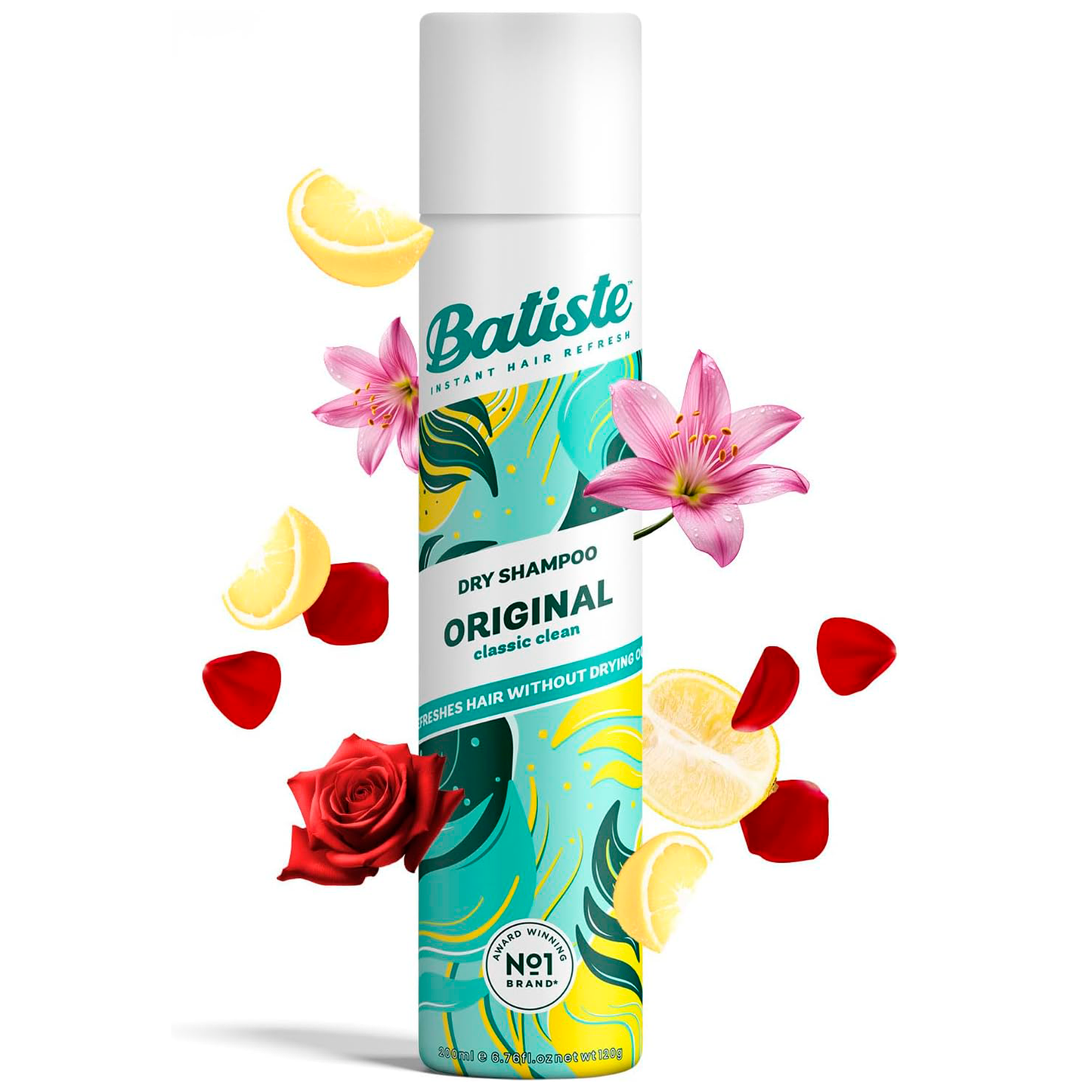 Batiste Shampoo en Seco Fragancia Citrus Aerosol Original 200ml