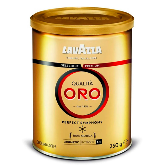 Café En Grano Molido Qualita Oro 250gr Lavazza