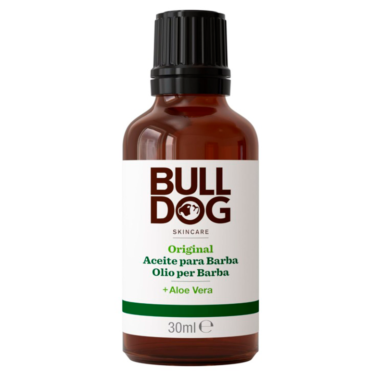 Bulldog Aceite Para Barba Suave Y Nutrición Aloe Vera