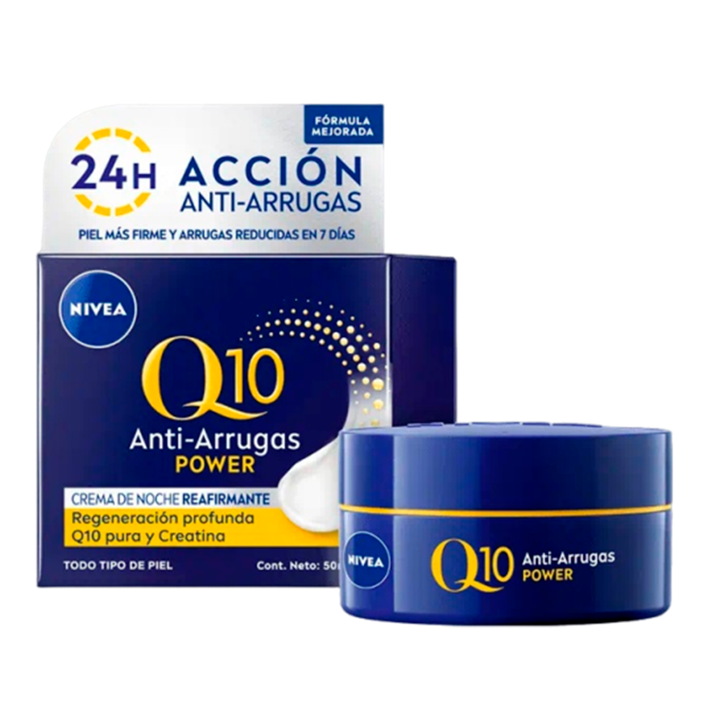 Nivea Q10 POWER Anti-arrugas + Reafirmante Crema de Noche