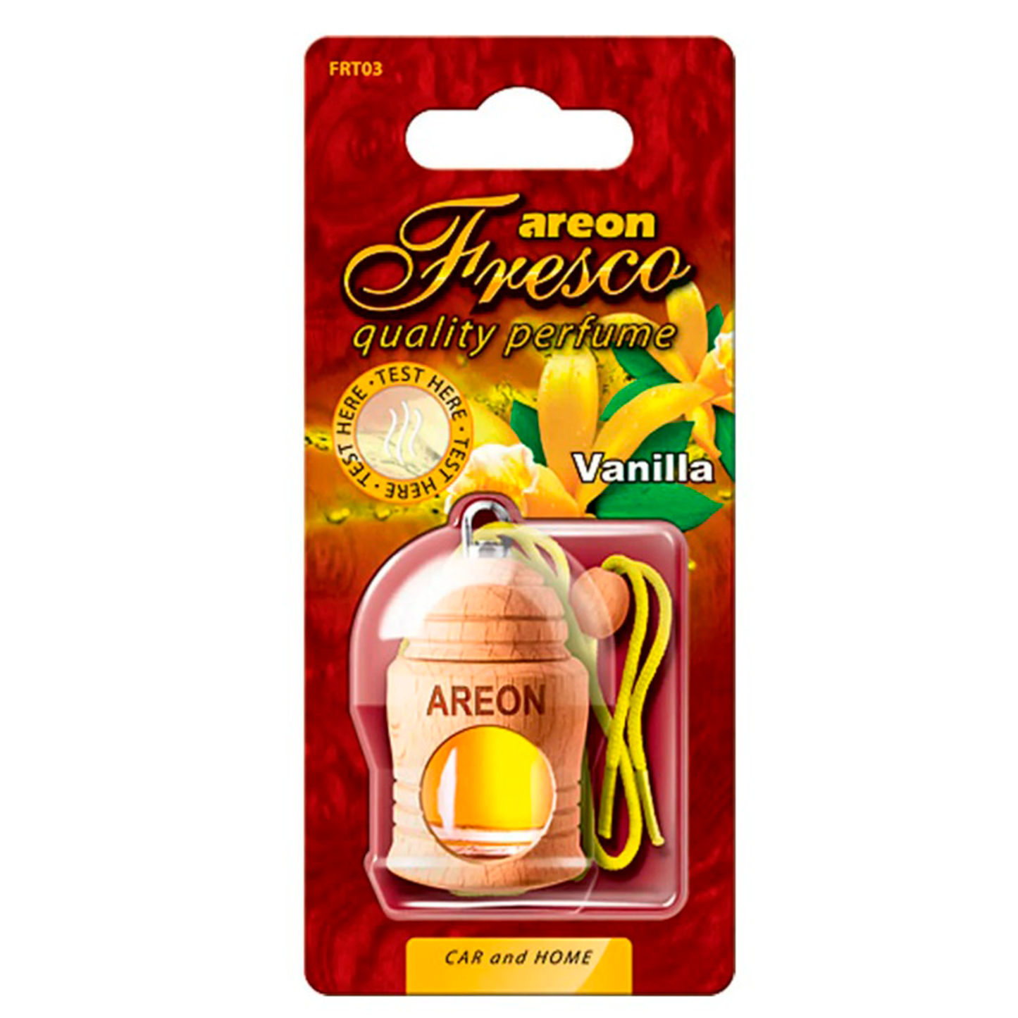 Aromatizante Para Auto Areon Fresco Vainilla