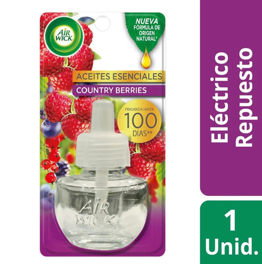 Aromatizante Ambiental Repuesto Air Wick Country Berries 21ml