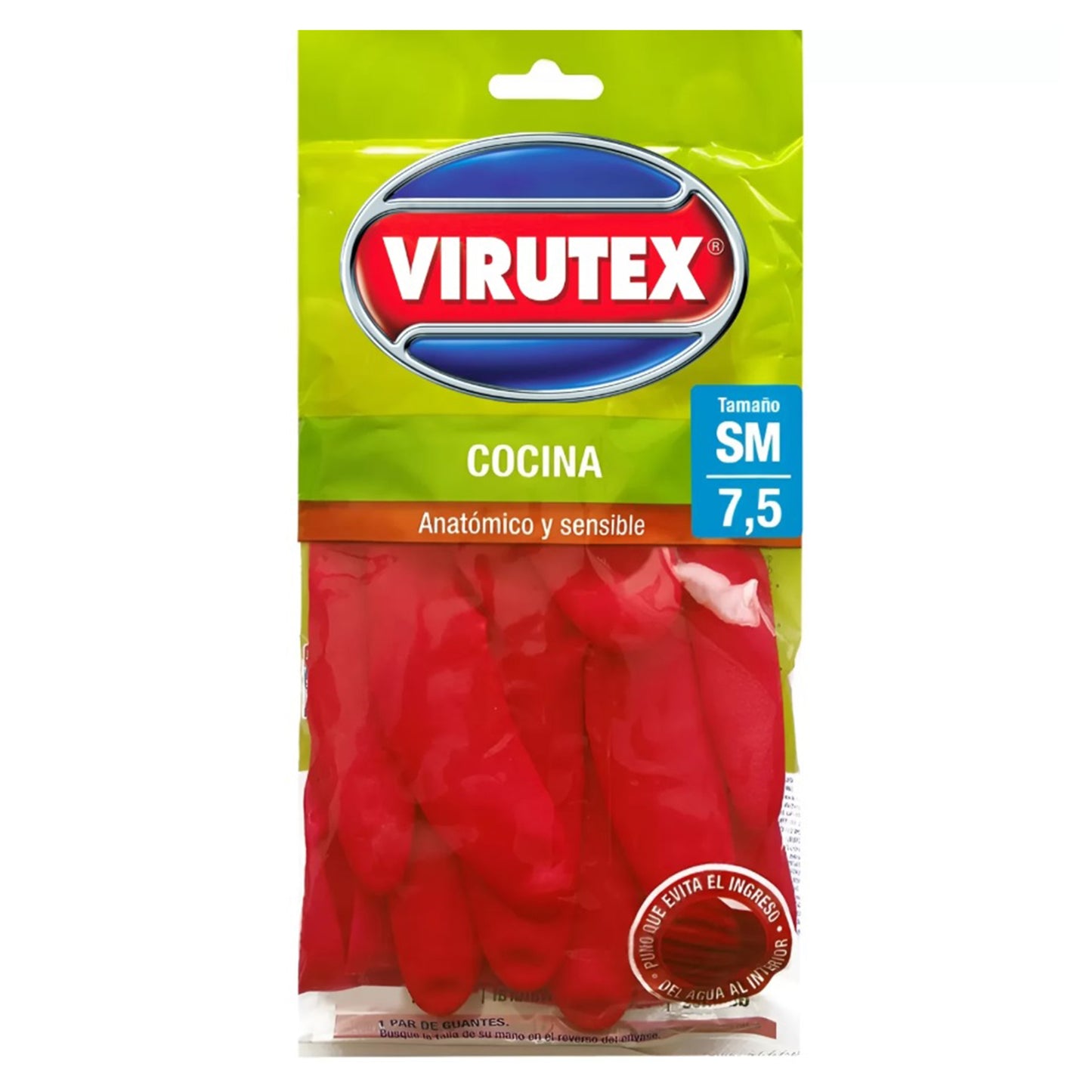 Guantes Cocina Talla S/M Puño Ajustado Virutex