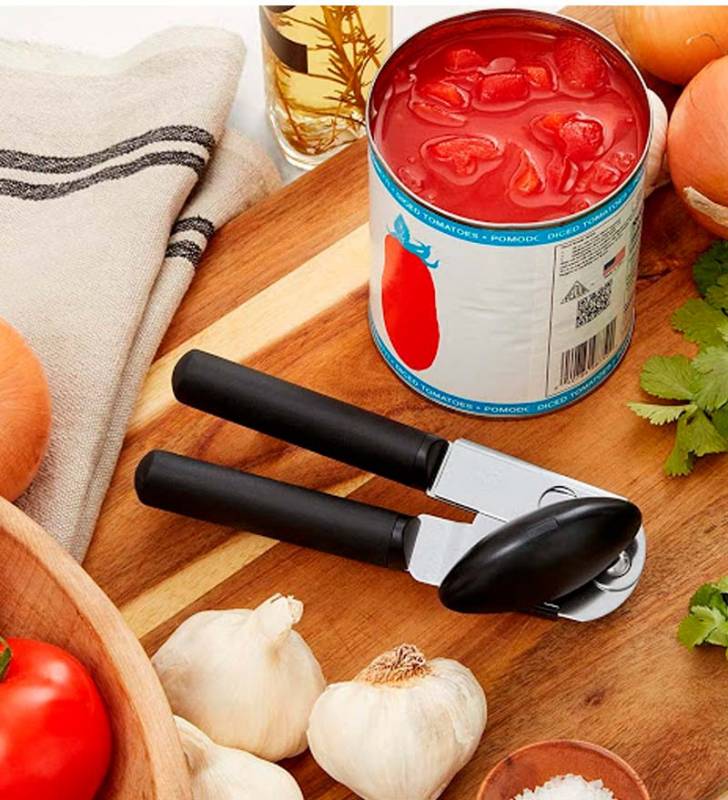 Abrelatas En Acero Inoxidable Oxo Soft Can Opener De 17 Cm