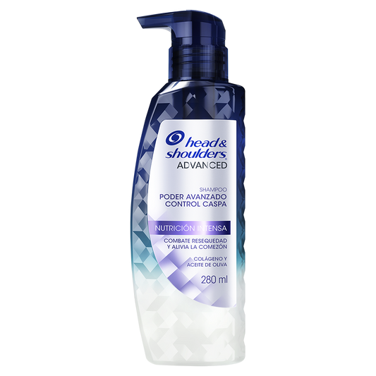 Shampoo Head & Shoulders Advanced Nutrición Intensa Con 280ml